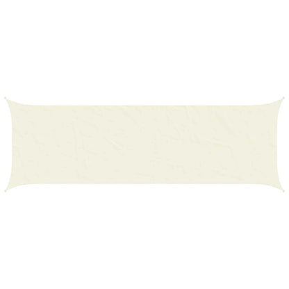 Sun Shade Sail Cream 6 x 2 m 100% Polyester Oxford
