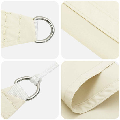 Sun Shade Sail Cream 6 x 2.5 m 100% Polyester Oxford