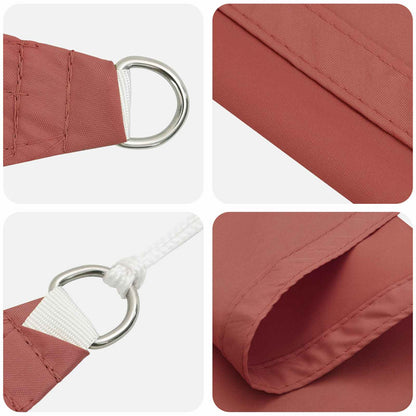 Sun Shade Sail Terracotta 6 x 2 m 100% Polyester Oxford