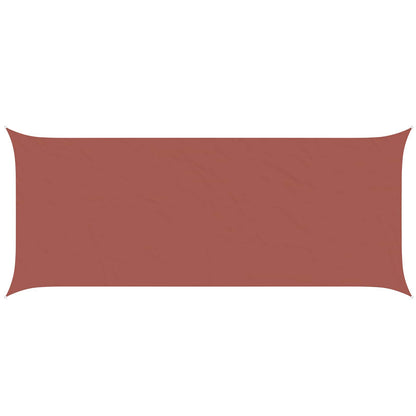 Sun Shade Sail Terracotta 6 x 2.5 m 100% Polyester Oxford
