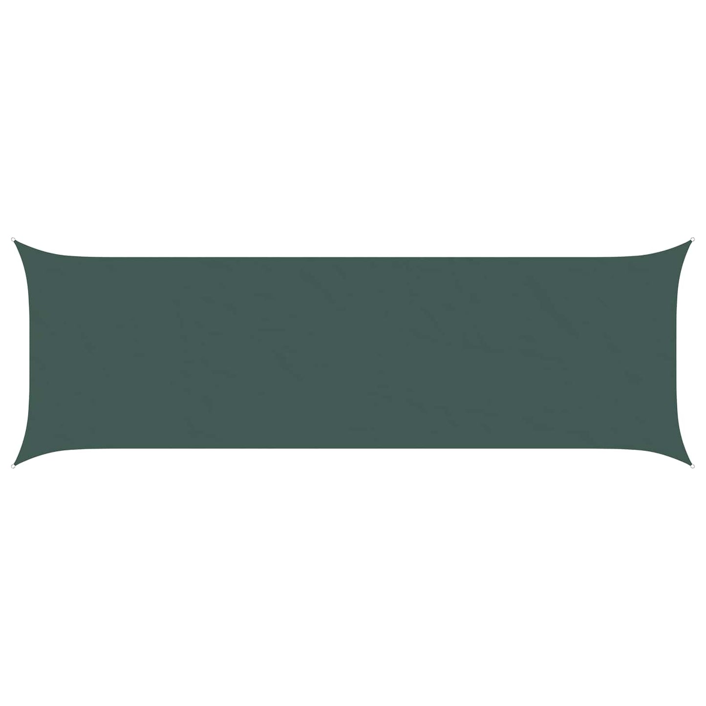 Sun Shade Sail Dark Green 2 x 6 m 100% Polyester Oxford