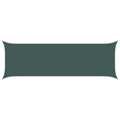 Sun Shade Sail Dark Green 2 x 6 m 100% Polyester Oxford