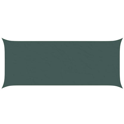 Sun Shade Sail Dark Green 6 x 2,5 m 100% Polyester Oxford