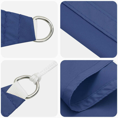 Sun Shade Sail Blue 6 x 2,5 m 100% Polyester Oxford