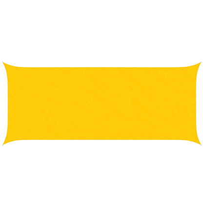 Sun Shade Sail Yellow 6 x 2.5 m 100% Polyester Oxford