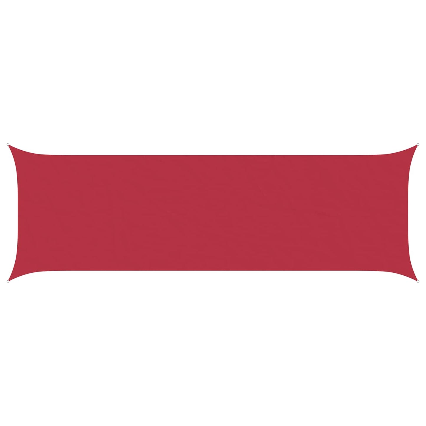 Sun Shade Sail Red 6 x 2 m 100% Polyester Oxford