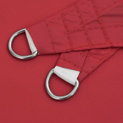 Sun Shade Sail Red 6 x 2.5 m 100% Polyester Oxford