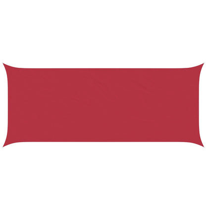 Sun Shade Sail Red 6 x 2.5 m 100% Polyester Oxford