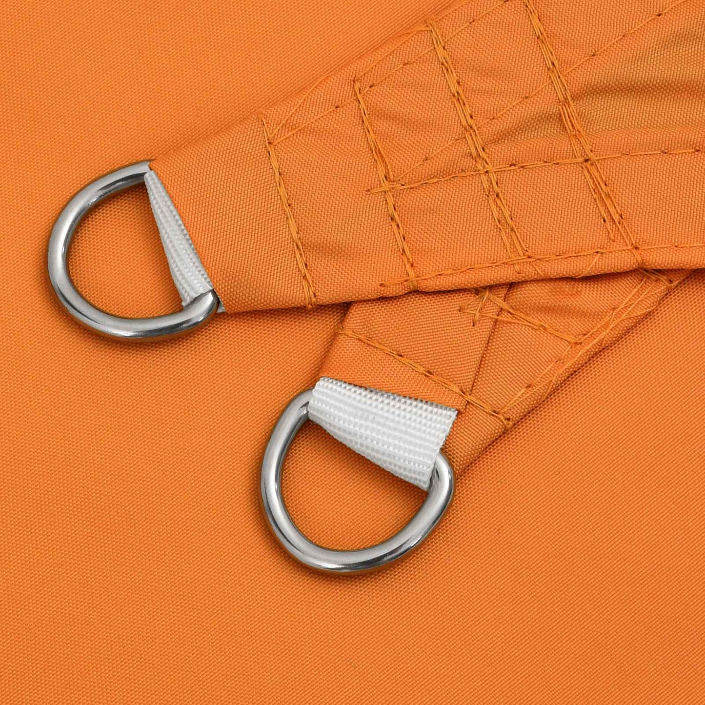 Sun Shade Sail Orange 6 x 2.5 m 100% Polyester Oxford