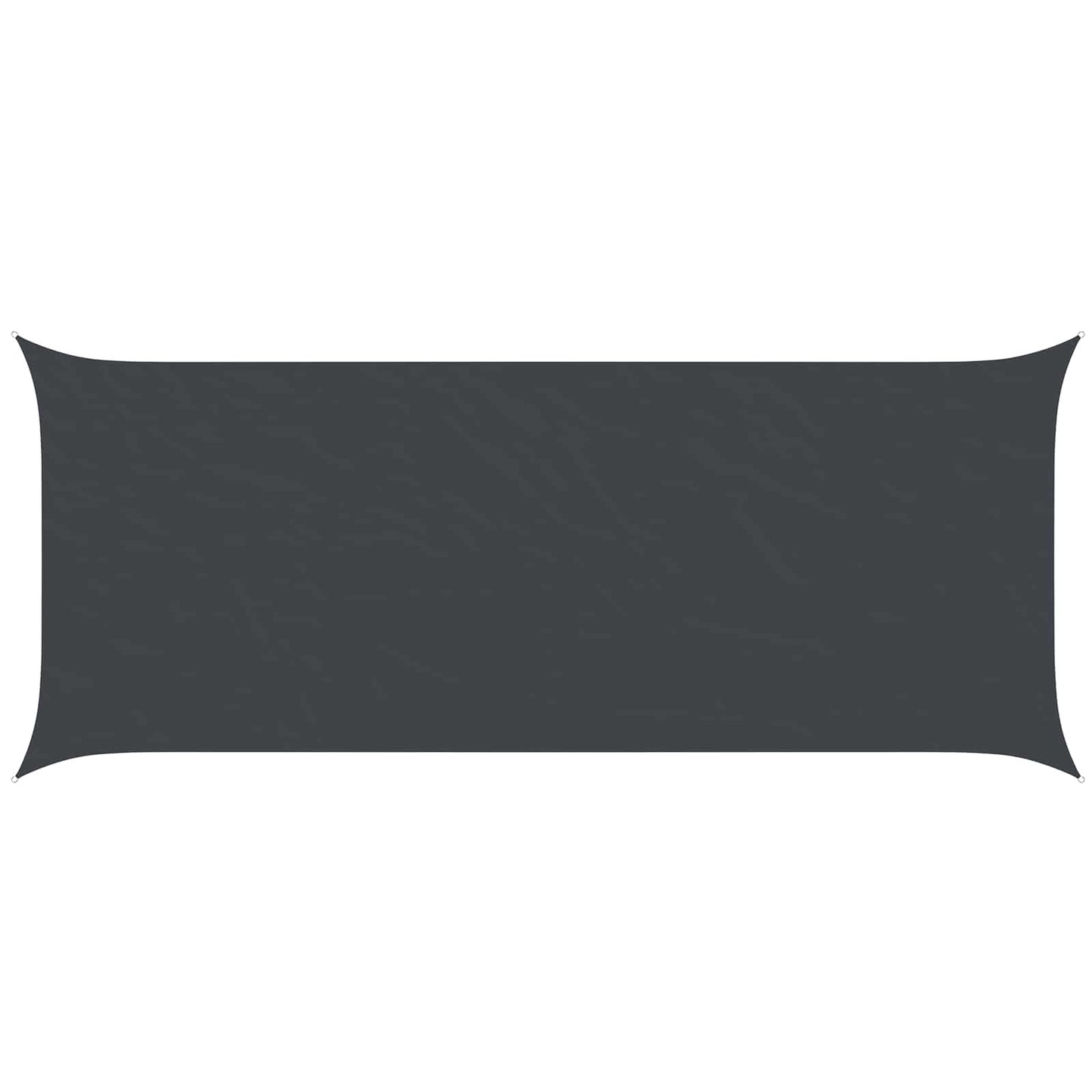 Sun Shade Sail Black 6 x 2,5 m 100% Polyester Oxford