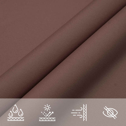 Sun Shade Sail Brown 6 x 2.5 m 100% Polyester Oxford