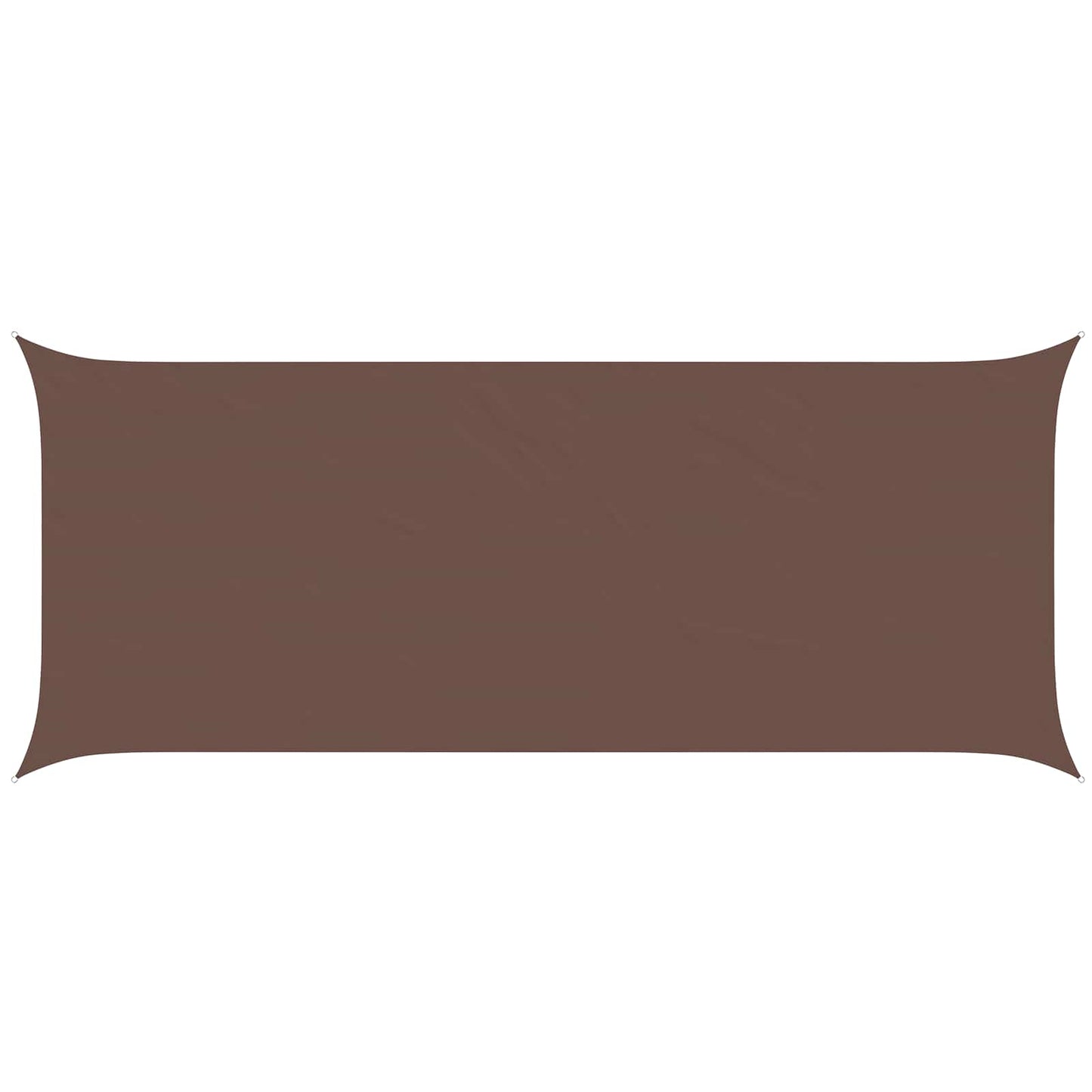 Sun Shade Sail Brown 6 x 2.5 m 100% Polyester Oxford