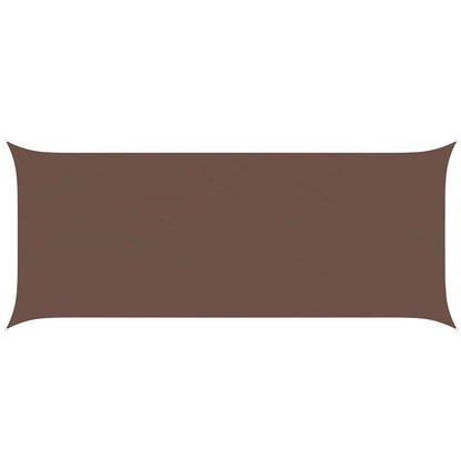 Sun Shade Sail Brown 6 x 2.5 m 100% Polyester Oxford