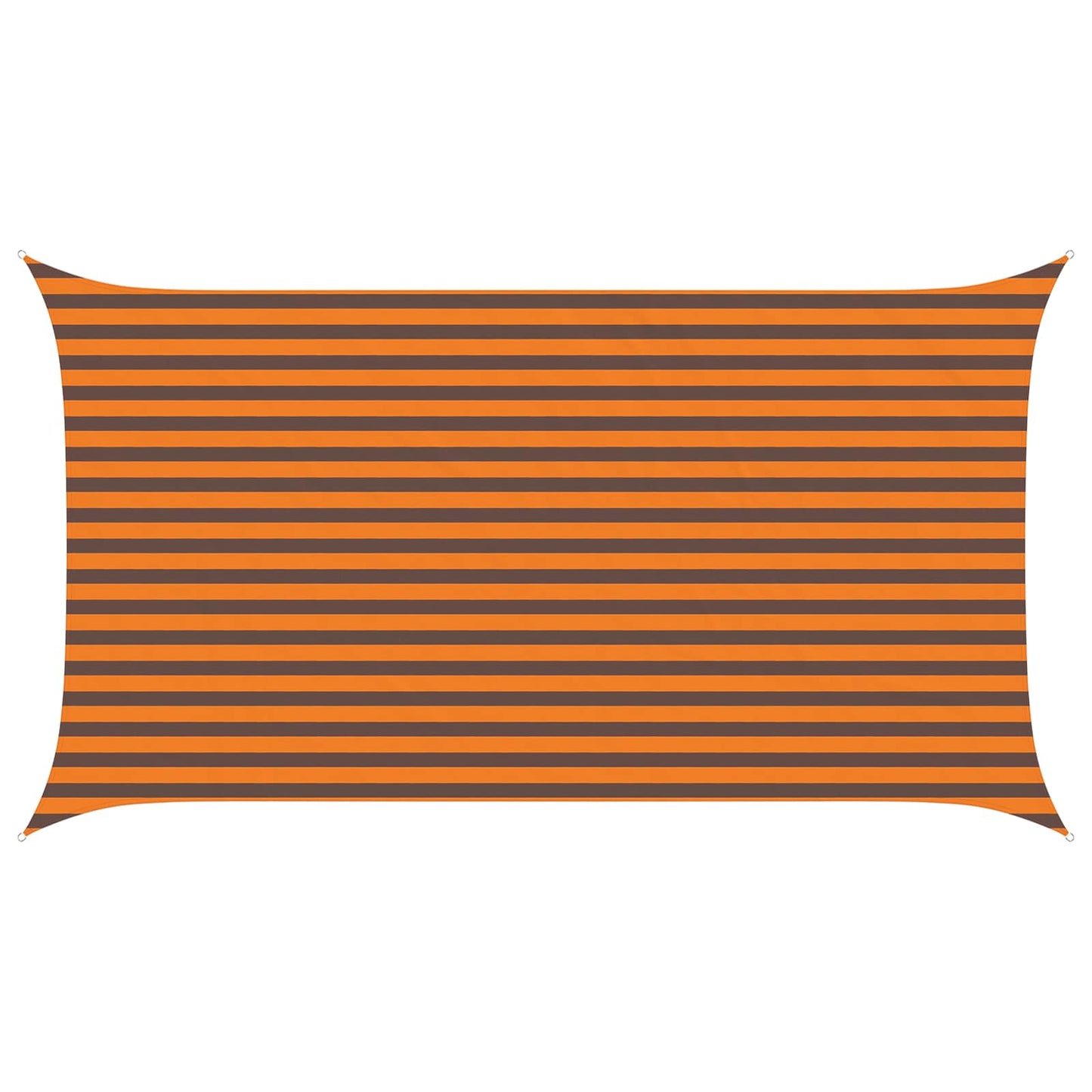 Sun Shade Sail Orange and Brown 4,5 x 2,5 m