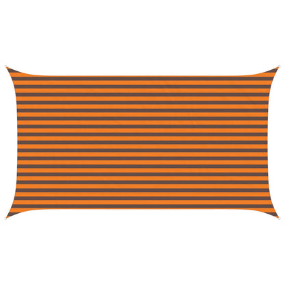 Sun Shade Sail Orange and Brown 4,5 x 2,5 m