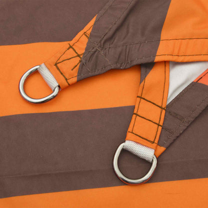 Sun Shade Sail Orange and Brown 3.5 x 5 m 100% Polyester Oxford
