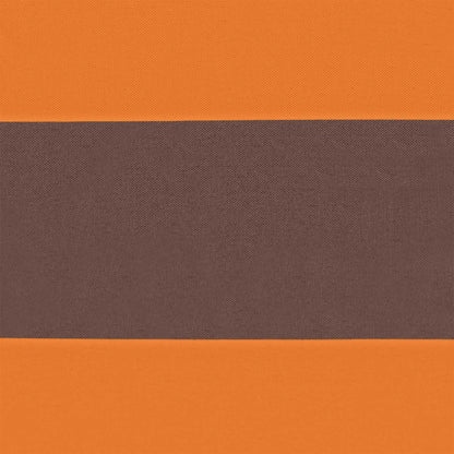 Sun Shade Sail Orange and Brown 3.5 x 5 m 100% Polyester Oxford