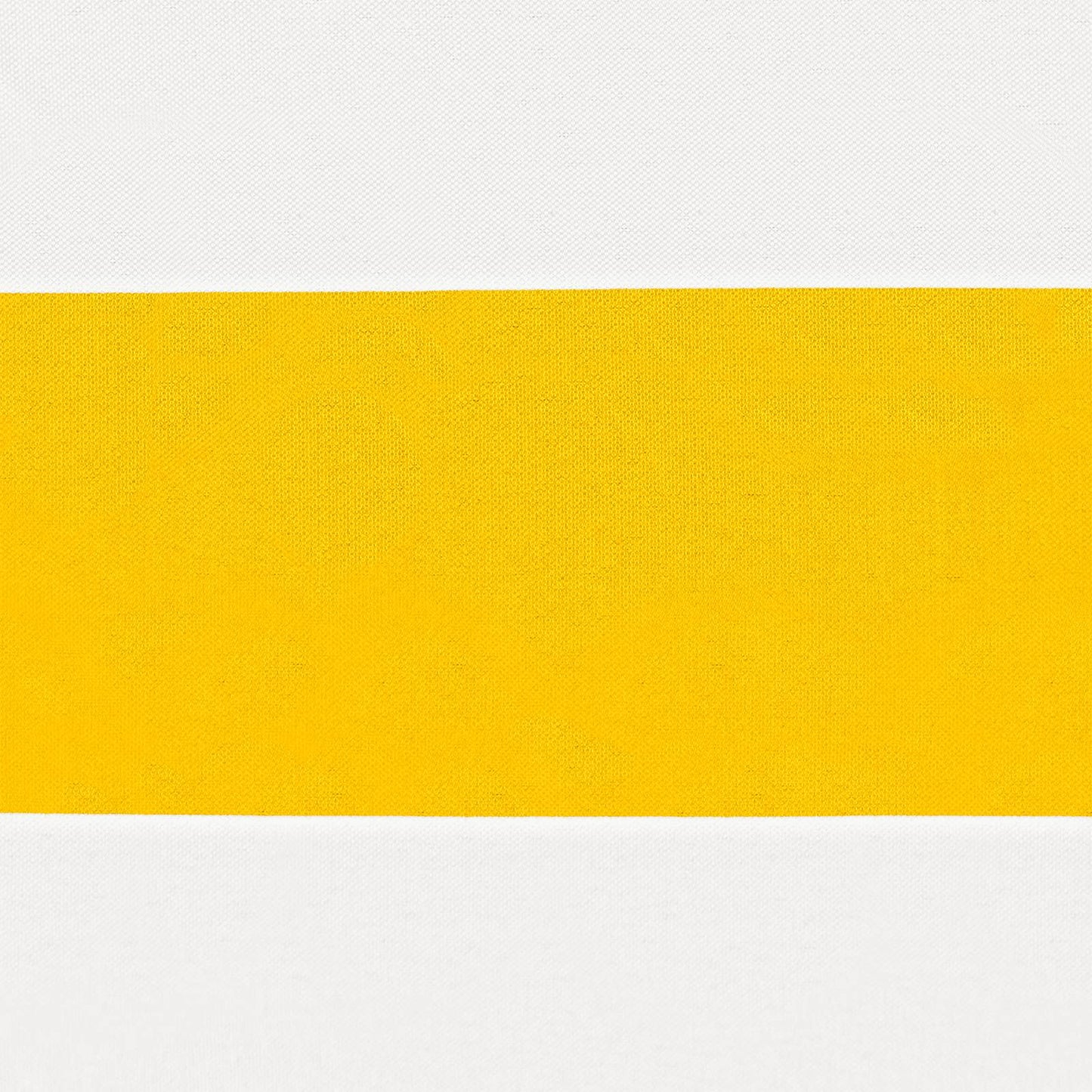 Sun Shade Sail Yellow and White 4 x 2.5 m 100% Polyester Oxford
