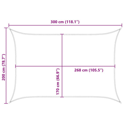 Sun Shade Sail PU coated oxford