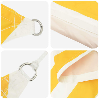Sun Shade Sail 5 x 6 x 6 m 100% Polyester Oxford Triangular