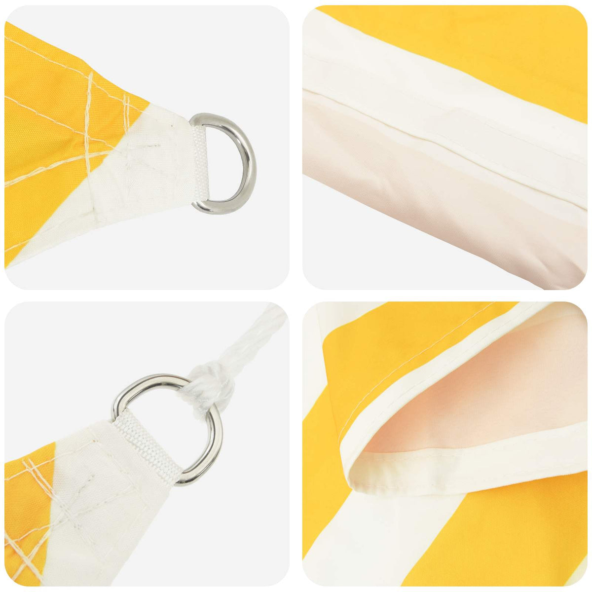 Sun Shade Sail 5 x 7 x 7 m 100% Polyester Oxford Triangular