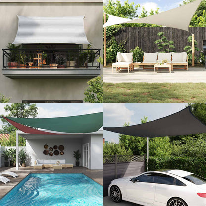 Sun Shade Sail 6 x 6 x 6 m 100% Polyester Oxford Triangular