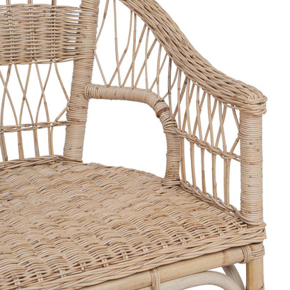 Stacking Chair Natural 60 x 60 x 81 cm Rattan