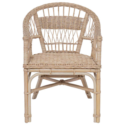Stacking Chair Natural 60 x 60 x 81 cm Rattan