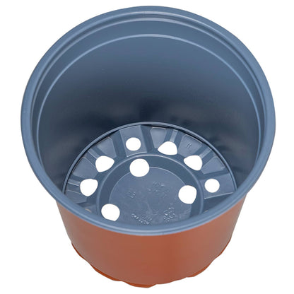 Flower Pot 50 pcs Terracotta Ø 15 x 13 cm Plastic