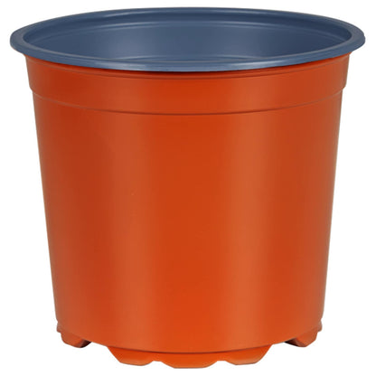 Flower Pot 100 pcs Terracotta Ø 15 x 13 cm Plastic