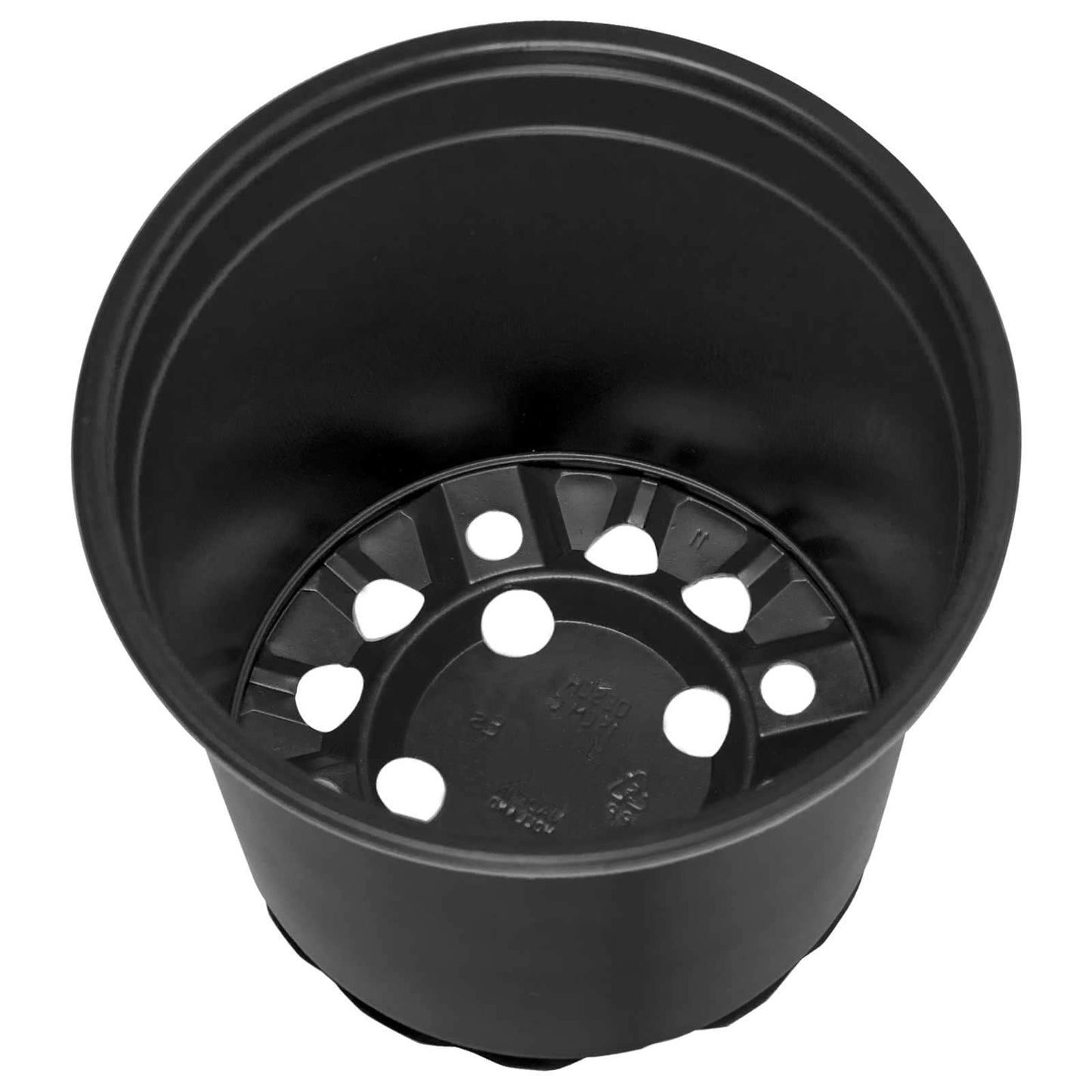 Flower Pot 100 pcs Black Ø 15 x 13 cm Plastic