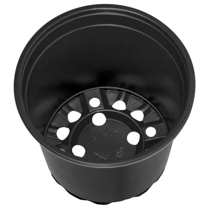 Flower Pot 200 pcs Black Ø 15 x 13 cm Plastic