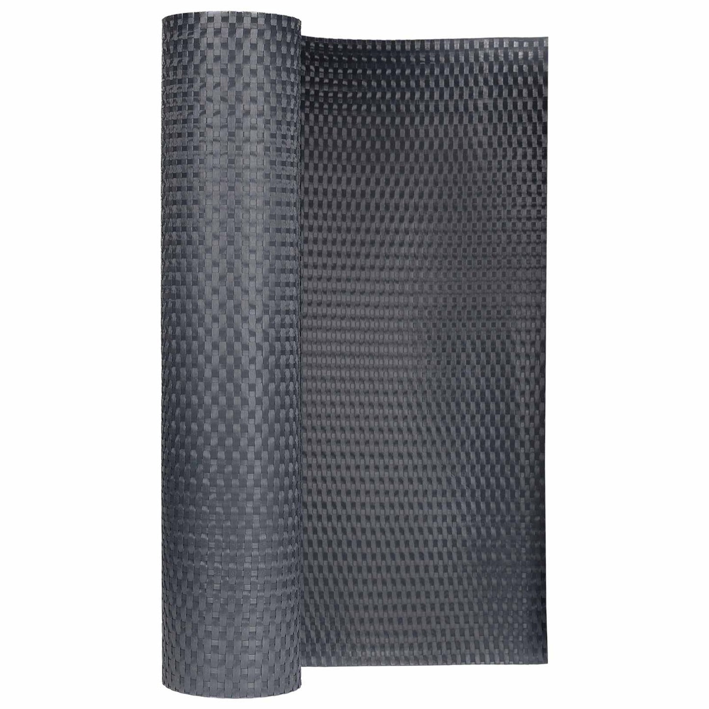 Balcony Screen Dark Grey 600 x 90 cm Poly Rattan