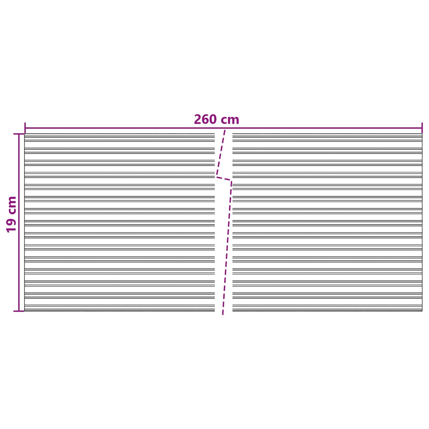 Fence Privacy Tape Brown