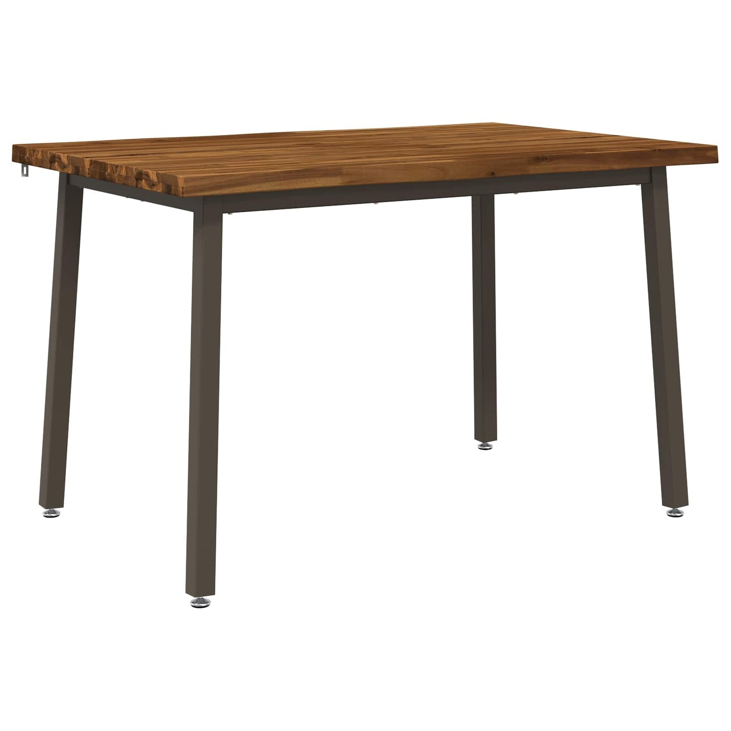 90 x 55 x 75 cm Solid Acacia Wood Natural and Coffee