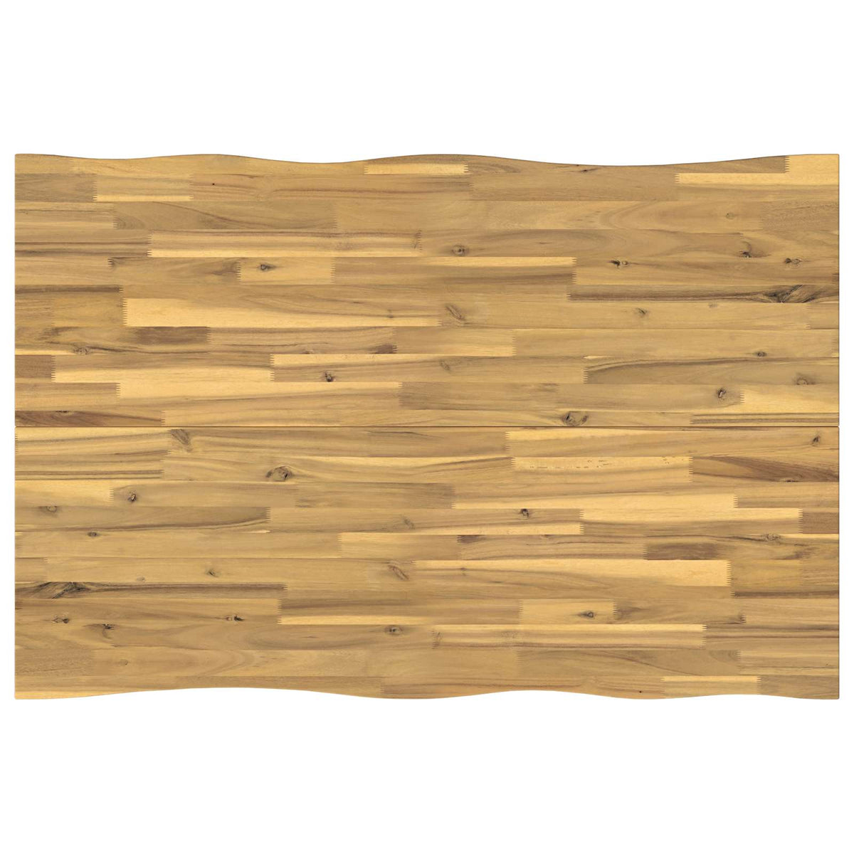 90 x 55 x 75 cm Solid Acacia Wood White Rectangular