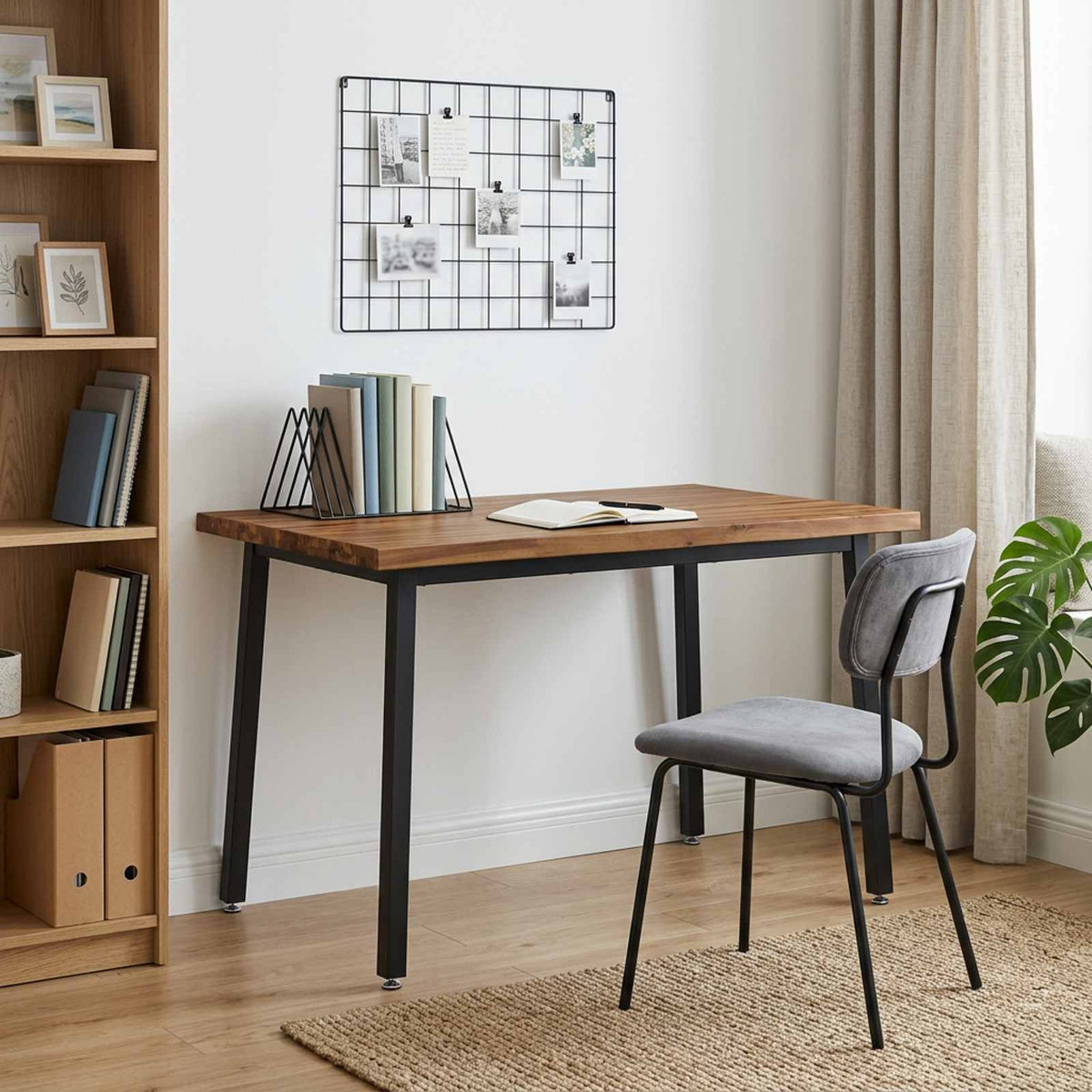 Live Edge Dining Table 120 x 70 x 75 cm Solid Acacia Wood