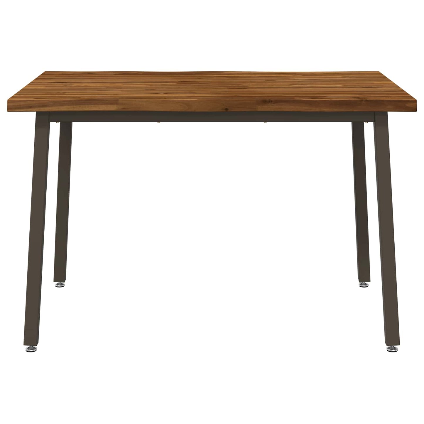 120 x 80 x 75 cm Solid Acacia Wood Natural and Coffee
