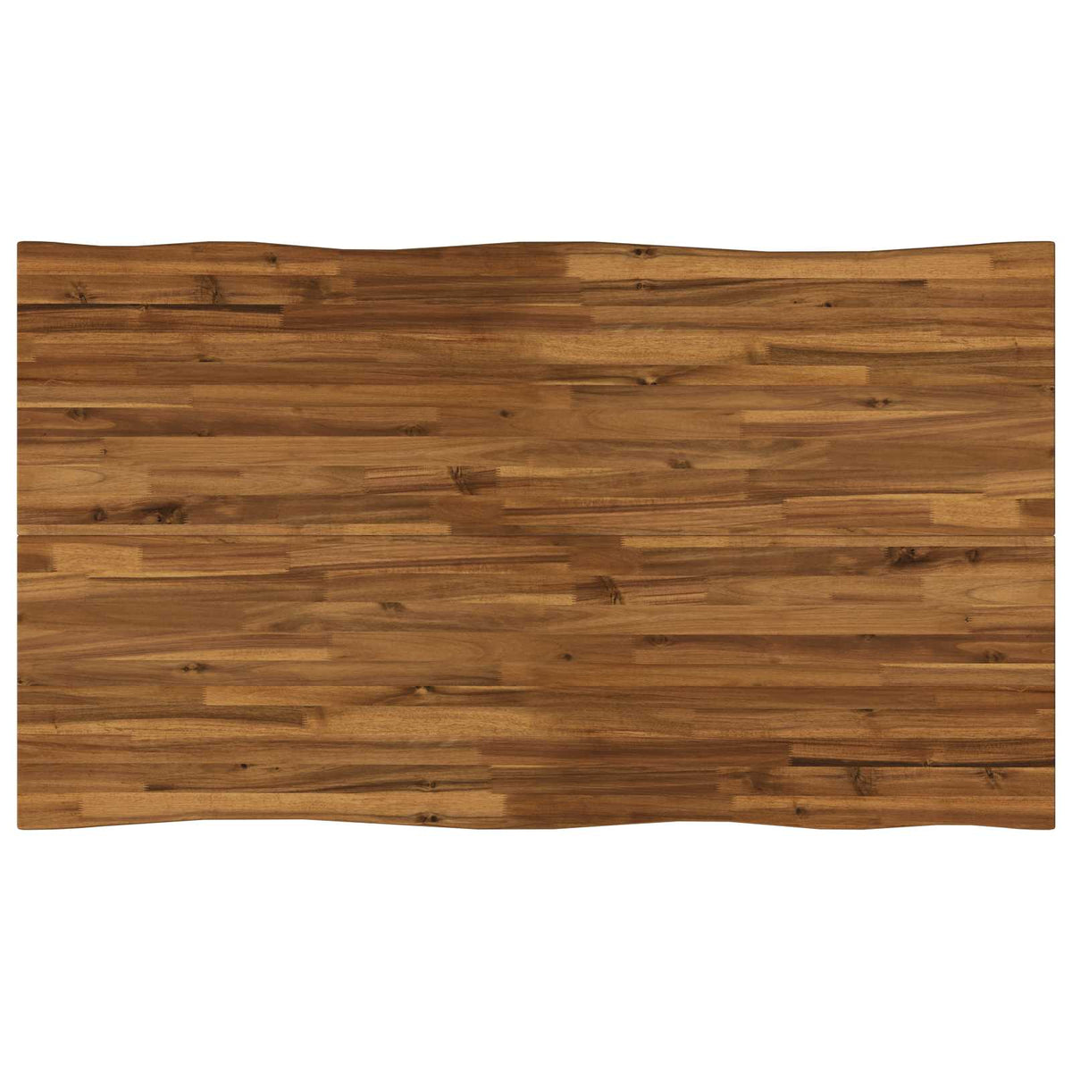 120 x 90 x 75 cm Solid Acacia Wood Natural and Black