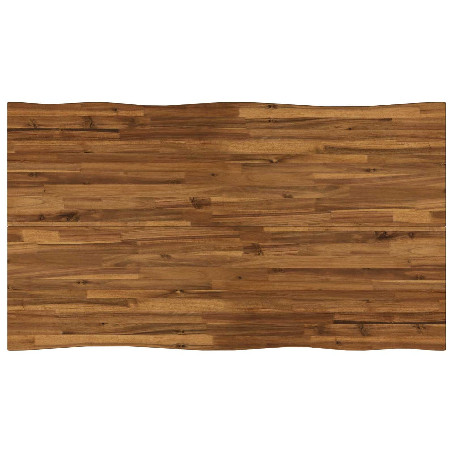 120 x 90 x 75 cm Solid Acacia Wood Natural and White