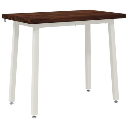 Square Dining Table 90 x 55 x 75 cm Solid Acacia Wood
