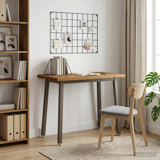 90 x 55 x 75 cm Solid Acacia Wood Natural and Coffee