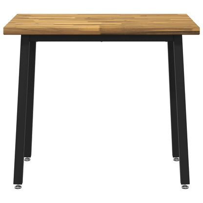 Square Dining Table 110 x 55 x 75 cm Solid Acacia Wood