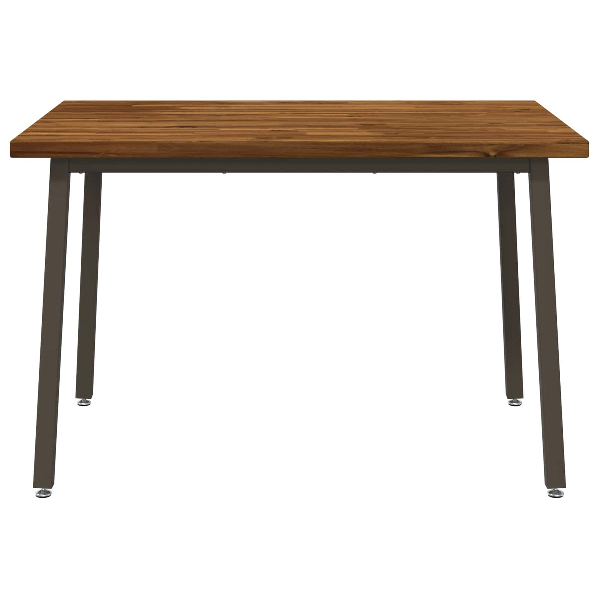 120 x 80 x 75 cm Solid Acacia Wood Natural and Coffee