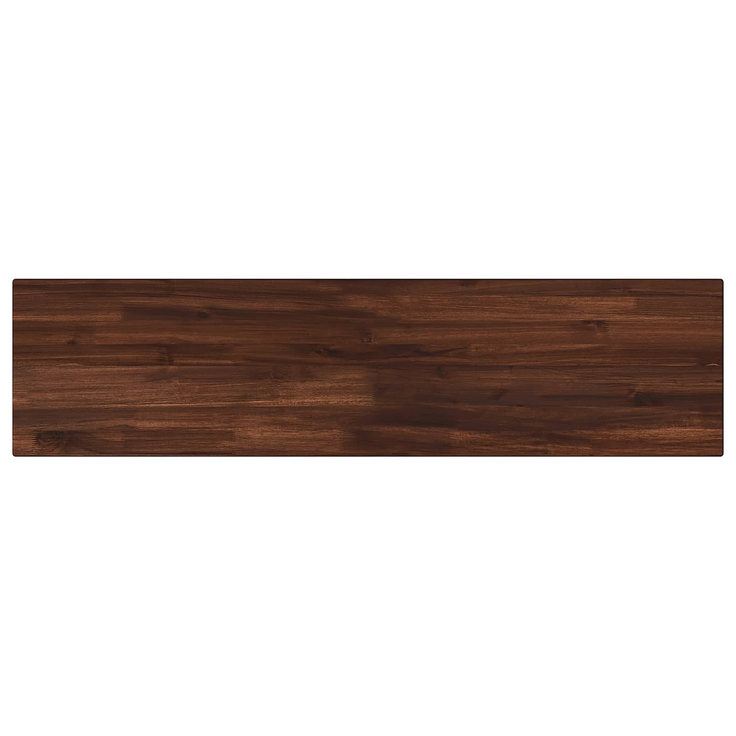 Rectangular Table Top 120 x 20 x 3.5 cm Rectangular Dark Brown