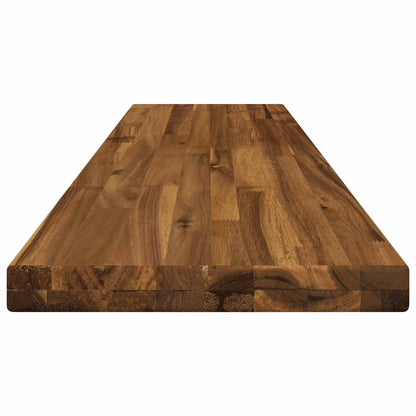 Rectangular Table Top 130 x 30 x 3.5 cm Rectangular Natural