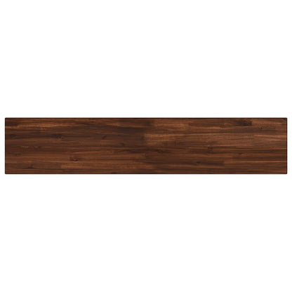 Rectangular Table Top 140 x 30 x 3.5 cm Rectangular Dark Brown