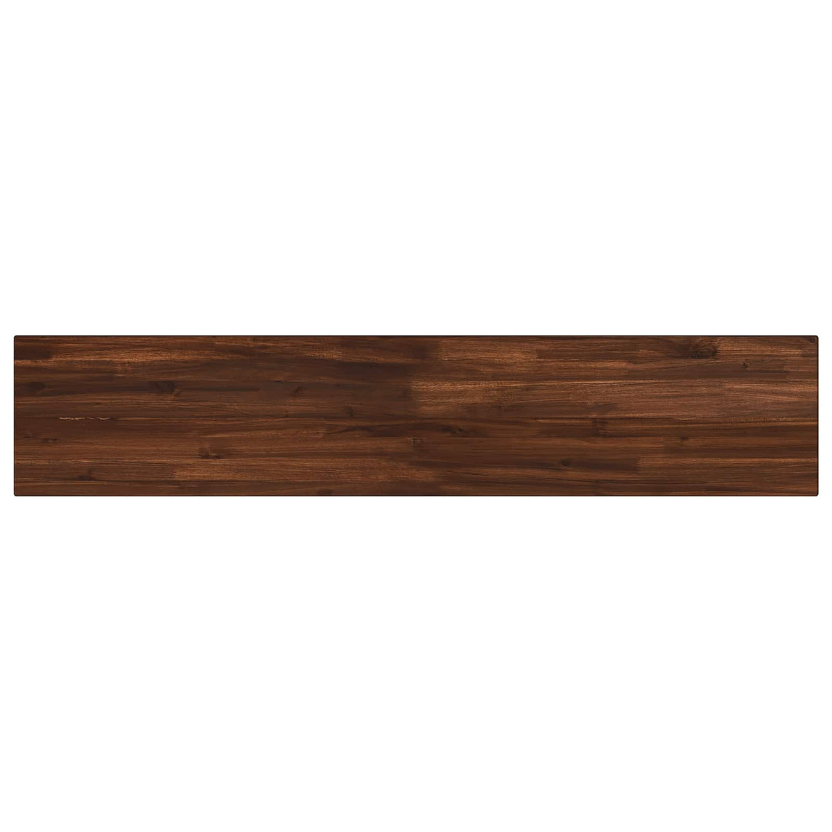 Rectangular Table Top 160 x 30 x 3.5 cm Rectangular Dark Brown
