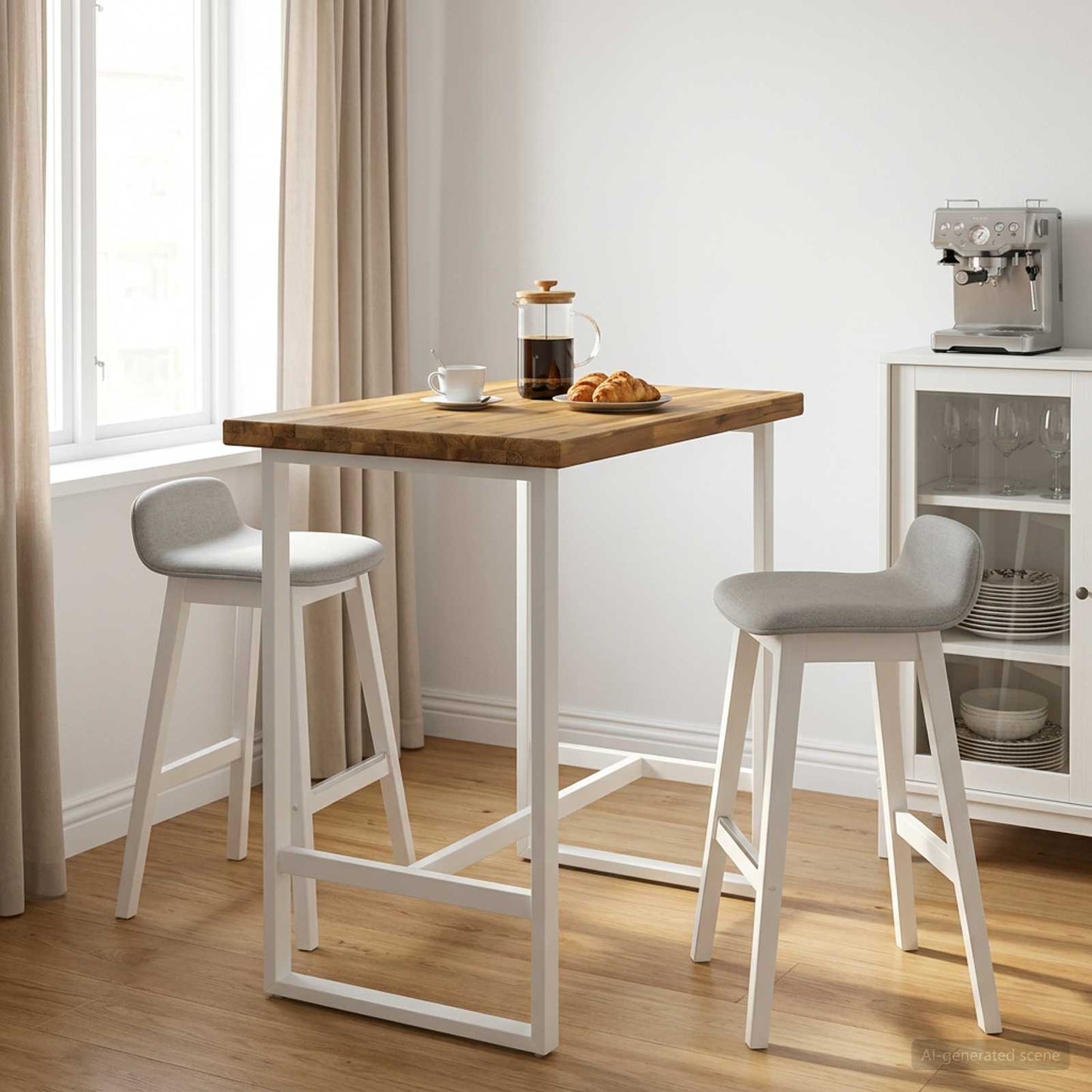 Rectangular Table Top 90 x 50 x 3.5 cm Rectangular White