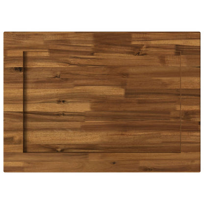 Rectangular Table Top 90 x 50 x 3.5 cm Rectangular Natural